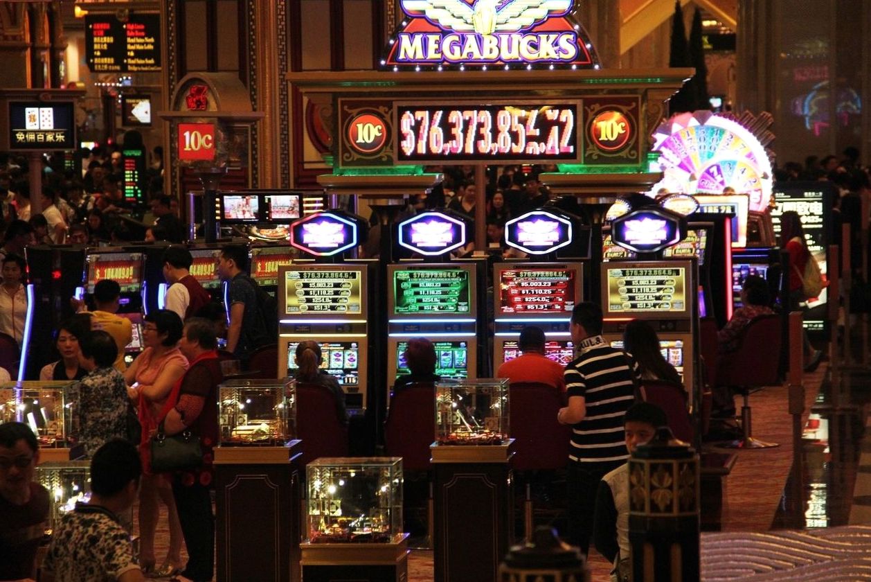 Casino floor wide shot